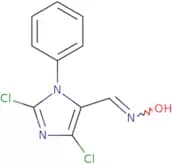 N-[(2,4-Dichloro-1-phenyl-1H-imidazol-5-yl)methylidene]hydroxylamine