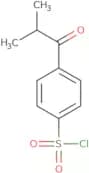 4-(2-Methylpropanoyl)benzene-1-sulfonyl chloride