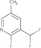 3-(Difluoromethyl)-2-fluoro-5-methylpyridine