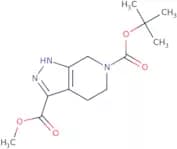 6-tert-Butyl 3-methyl 1H,4H,5H,6H,7H-pyrazolo[3,4-c]pyridine-3,6-dicarboxylate