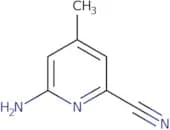 6-Amino-4-methylpyridine-2-carbonitrile