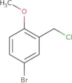 4-Bromo-2-(chloromethyl)-1-methoxybenzene
