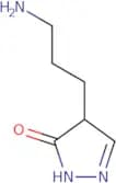 4-(3-Aminopropyl)-2,4-dihydro-3H-pyrazol-3-one