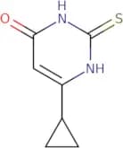 6-Cyclopropyl-2-sulfanylpyrimidin-4-ol