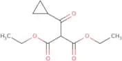 1,3-Diethyl 2-cyclopropanecarbonylpropanedioate