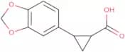 rac-(1R,2R)-2-(1,3-Dioxaindan-5-yl)cyclopropane-1-carboxylic acid