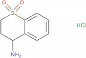 3,4-Dihydro-2H-thiochromen-4-amine 1,1-dioxide hydrochloride