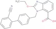 3-[[4-(2-Cyanophenyl)phenyl]methyl]-2-ethoxybenzimidazole-4-carboxylic acid