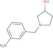 1-[(3-Aminophenyl)methyl]pyrrolidin-3-ol