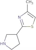 4-Methyl-2-(pyrrolidin-3-yl)-1,3-thiazole