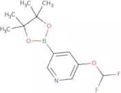 3-(Difluoromethoxy)-5-(tetramethyl-1,3,2-dioxaborolan-2-yl)pyridine