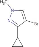 4-Bromo-3-cyclopropyl-1-methyl-1H-pyrazole