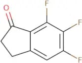 5,6,7-Trifluoro-2,3-dihydro-1H-inden-1-one