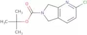 tert-Butyl 2-chloro-5H,6H,7H-pyrrolo[3,4-b]pyridine-6-carboxylate