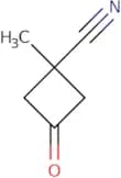 1-Methyl-3-oxocyclobutane-1-carbonitrile