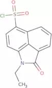2-Ethyl-3-oxo-2-azatricyclo[6.3.1.0,4,12]dodeca-1(11),4(12),5,7,9-pentaene-9-sulfonyl chloride