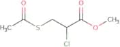 Methyl 3-(acetylsulfanyl)-2-chloropropanoate