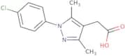 2-[1-(4-Chlorophenyl)-3,5-dimethyl-1H-pyrazol-4-yl]acetic acid
