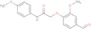 2-(4-Formyl-2-methoxy-phenoxy)- N -(4-methoxy-phenyl)-acetamide