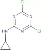 2-N-cyclopropylamino-4,6-dichloro triazine