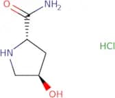 (2S,4R)-4-Hydroxypyrrolidine-2-carboxamide hydrochloride