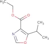 Ethyl 5-(propan-2-yl)-1,3-oxazole-4-carboxylate