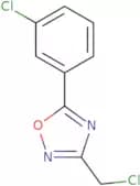 3-(Chloromethyl)-5-(3-chlorophenyl)-1,2,4-oxadiazole