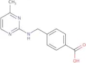 4-(((4-Methylpyrimidin-2-yl)amino)methyl)benzoic acid