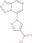1-{[1,2,3,4]Tetrazolo[1,5-a]pyrazin-5-yl}-1H-pyrazole-4-carboxylic acid