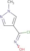 N-Hydroxy-1-methyl-1H-pyrazole-4-carbonimidoyl chloride
