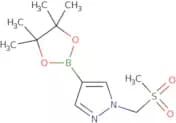 1-[(Methylsulfonyl)methyl]-4-(4,4,5,5-tetramethyl-1,3,2-dioxaborolan-2-yl)-1H-pyrazole