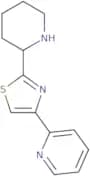 2-[2-(Piperidin-2-yl)-1,3-thiazol-4-yl]pyridine