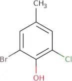 2-Bromo-6-chloro-4-methylphenol