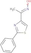 N-[1-(2-Phenyl-1,3-thiazol-4-yl)ethylidene]hydroxylamine