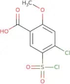 4-chloro-5-(chlorosulfonyl)-2-methoxybenzoic acid