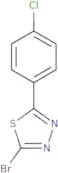2-Bromo-5-(4-chlorophenyl)-1,3,4-thiadiazole