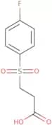 3-(4-Fluorobenzenesulfonyl)propanoic acid