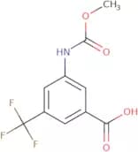 3-[(Methoxycarbonyl)amino]-5-(trifluoromethyl)benzoic acid