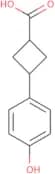 (1S,3S)-3-(4-Hydroxyphenyl)cyclobutane-1-carboxylic acid