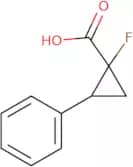 (1R,2R)-1-Fluoro-2-phenylcyclopropane-1-carboxylic acid