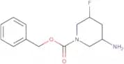 Benzyl (3S,5S)-3-amino-5-fluoropiperidine-1-carboxylate