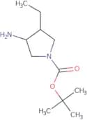 tert-Butyl (3R,4R)-3-amino-4-ethyl-1-pyrrolidinecarboxylate
