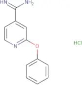 2-Phenoxypyridine-4-carboximidamide hydrochloride