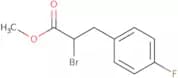 Methyl 2-bromo-3-(4-fluorophenyl)propanoate