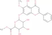 Wogonin 7-o-β-D-glucuronide methyl ester