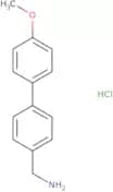 [4-(4-Methoxyphenyl)phenyl]methanamine hydrochloride