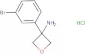 3-(3-bromophenyl)oxetan-3-amine hcl