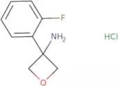 3-(2-Fluorophenyl)oxetan-3-amine hydrochloride