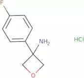3-(4-Fluorophenyl)oxetan-3-amine hydrochloride
