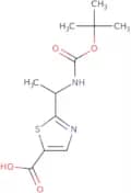 2-(1-{[(tert-Butoxy)carbonyl]amino}ethyl)-1,3-thiazole-5-carboxylic acid